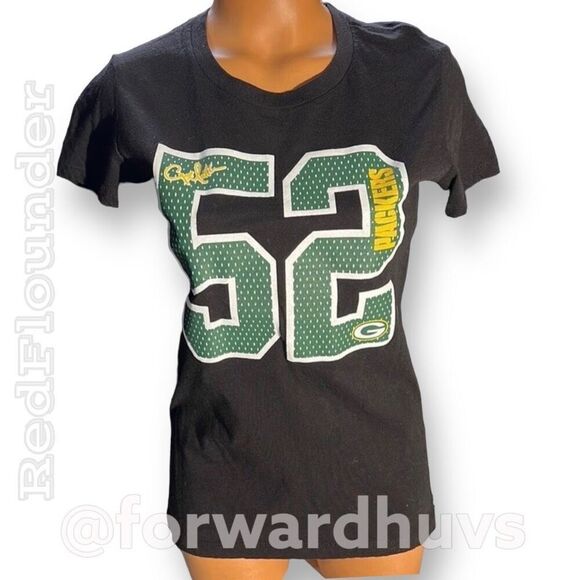 NFL Green Bay Packers Clay Matthews #52 Ladies Tee - Size Medium - Picture 1 of 12